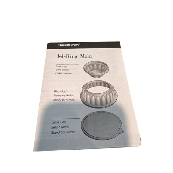 TUPPERWARE Jel-Ring Mold/Gelatin Mold Container - Picture 3 of 4